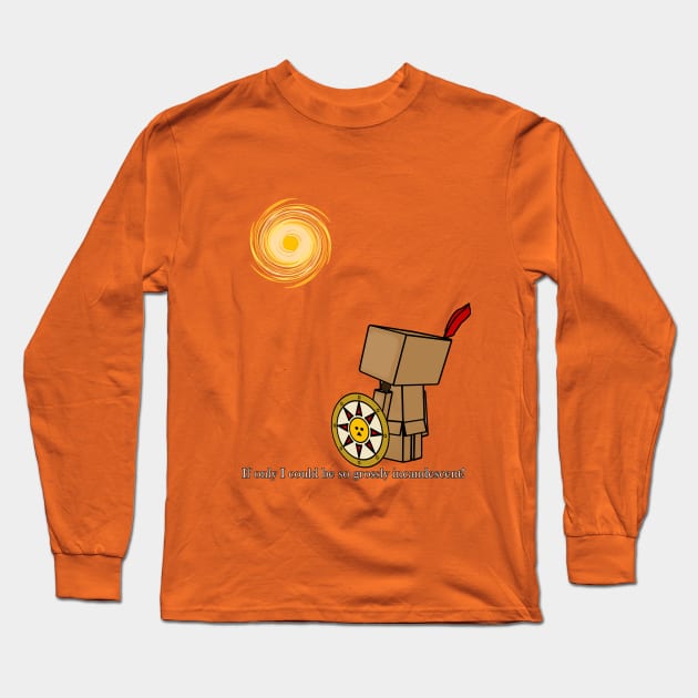 Danbo If only I could be so grossly incandescent Long Sleeve T-Shirt by zoddie